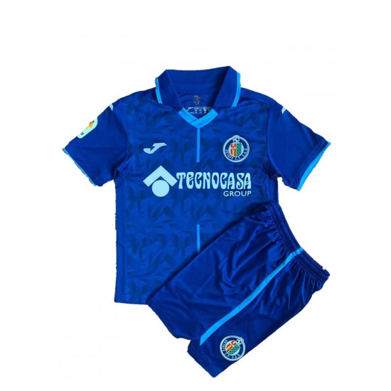 Camisola Getafe CF Criança Equipamento Primeiro 2021-2022 Manga Curta